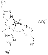 铜(II)-TBTA络合物，10 mM in 55% aq. DMSO