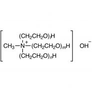 N,N,N-三(聚氧乙烯)-N-甲基氢氧化胺 (55-65%于水中) (含稳定剂MEHQ)