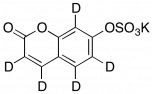 7-羟基香豆素-d5硫酸钾盐